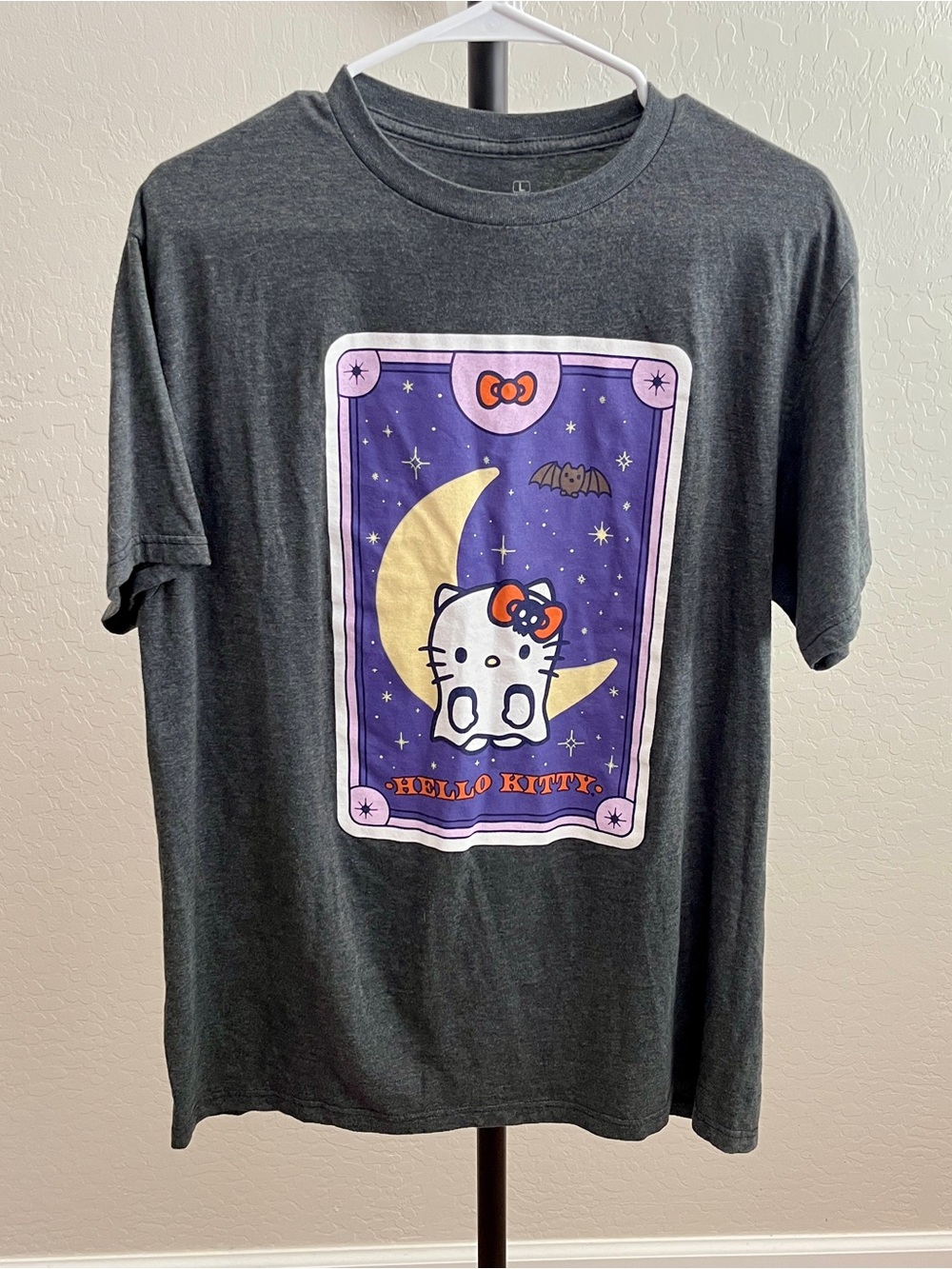 Hello Kitty Spooky Halloween Ghost Moon Tee Shirt